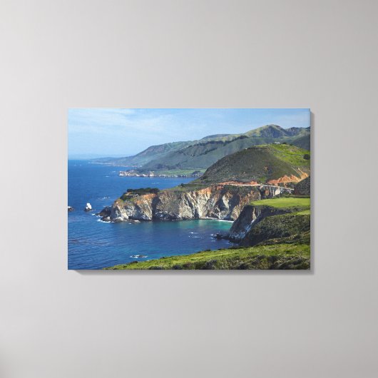 Central Coast Californië Canvas Afdruk (Voorkant)