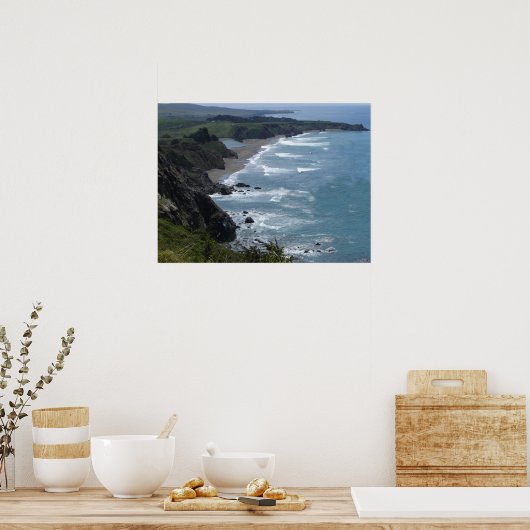 Central Coast Californië Poster (Keuken)