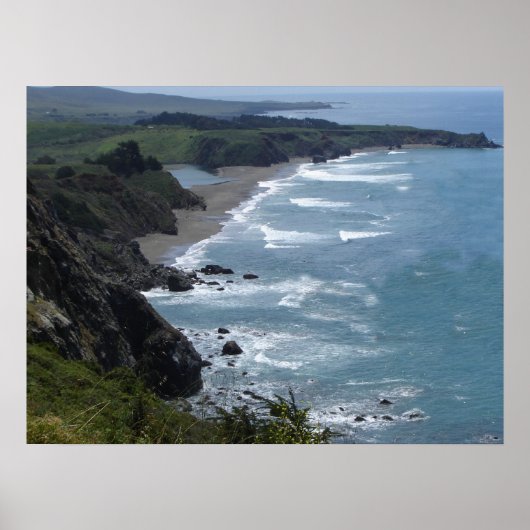 Central Coast Californië Poster (Voorkant)