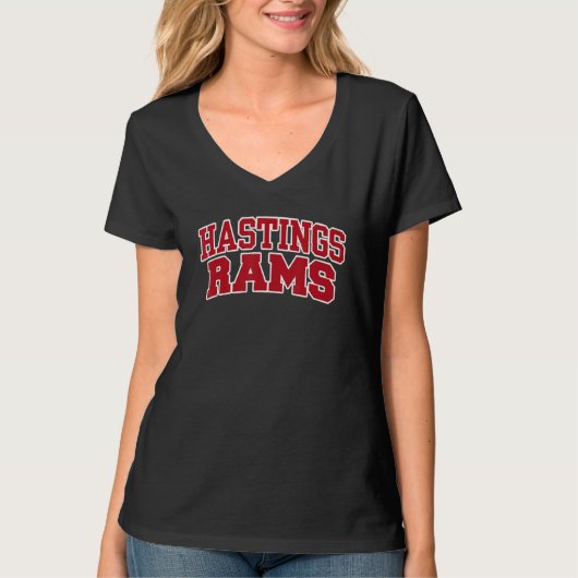 Central Community College Hastings Rams 01 T-shirt (Voorkant)