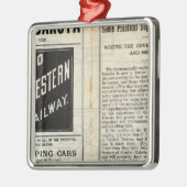 Central Dakota Metalen Ornament (Links)