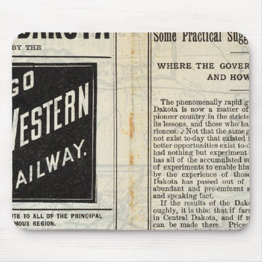 Central Dakota Muismat (Voorkant)