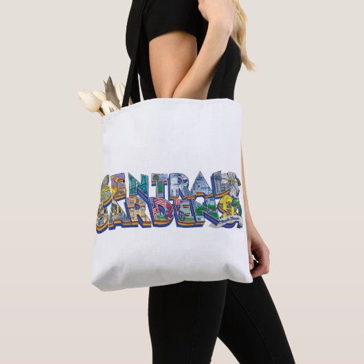 Central Gardens Art Wall Tote Bag (Dichtbij)