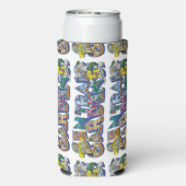 Central Gardens Muurschildering Koelbox Seltzer Blikjeskoeler (Seltzer Achterkant)