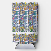 Central Gardens Muurschildering Koelbox Seltzer Blikjeskoeler (Voorkant)