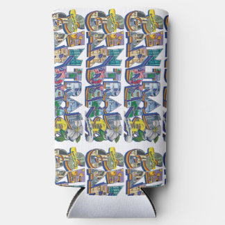 Central Gardens Muurschildering Koelbox Seltzer Blikjeskoeler