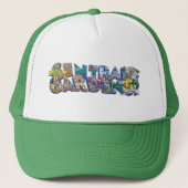 Central Gardens Muurschildering Trucker Hoed Pet (Voorkant)