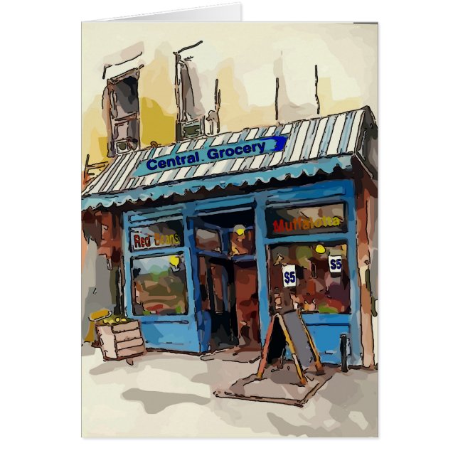 Central Grocery, Frans kwartaal (Voorkant)