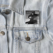 Central High School, 2017 Vierkante Button 5,1 Cm (In situ)