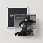 Central High School, 2017 Vierkante Button 5,1 Cm (Voorkant /achterkant)