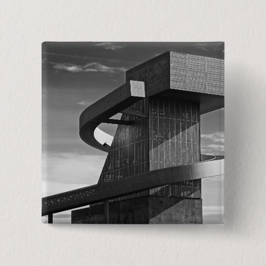 Central High School, 2017 Vierkante Button 5,1 Cm (Voorkant)