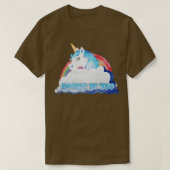 Central Intelligence Unicorn wordt versleten T-shirt (Design voorkant)
