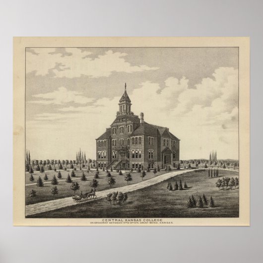 Central Kansas College Poster (Voorkant)