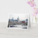 Central London Landscape Kaart<br><div class="desc">Central London Landscape Greeting Card. You can easily customize this product for free if you would like to add wording or change the color of the background.</div>