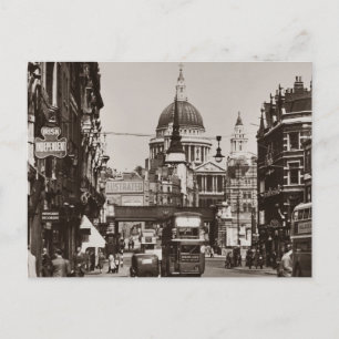 Central London Street Briefkaart