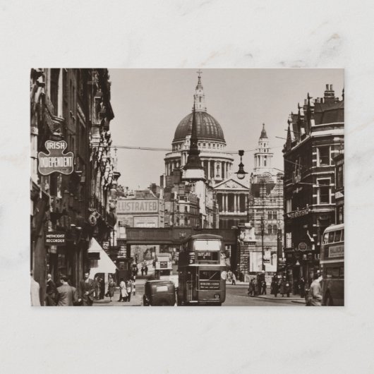  Central London Street Briefkaart (Voorkant)