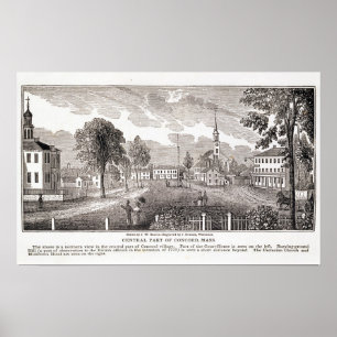 Central of Concord, uit 'Historisch' Poster