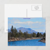 Central Oregon Briefkaart (Voorkant / Achterkant)