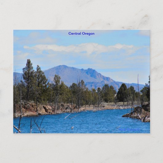 Central Oregon Briefkaart (Voorkant)