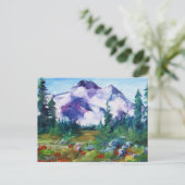 Central Oregon Indian Paintbrush Briefkaart (Staand voorkant)