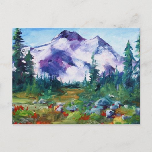 Central Oregon Indian Paintbrush Briefkaart (Voorkant)