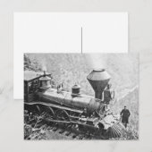 Central Pacific Railroad Cape Horn California Briefkaart (Voorkant / Achterkant)