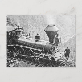 Central Pacific Railroad Cape Horn California Briefkaart