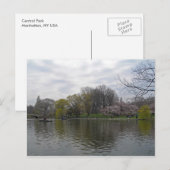 Central Park 001 Briefkaart (Voorkant / Achterkant)