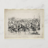 Central Park, 1862, Currier & Ives Briefkaart (Voorkant)