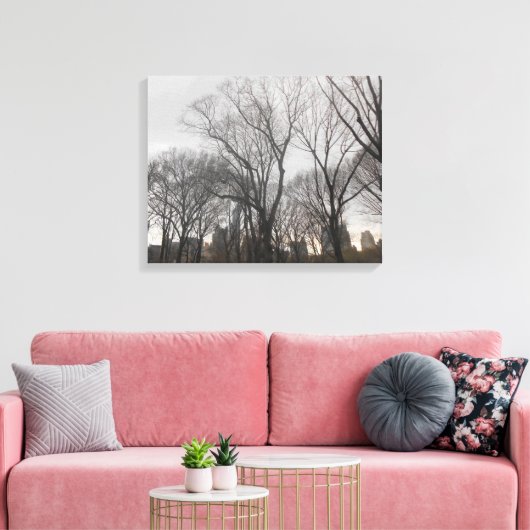 Central Park-2 Canvas Afdruk (Insitu (Woonkamer))