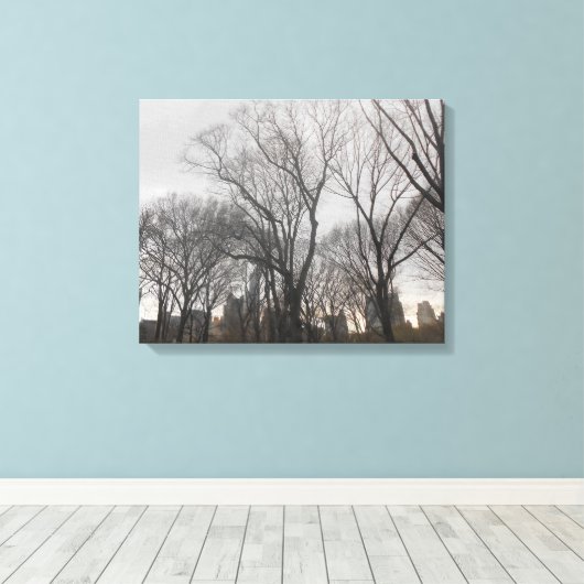 Central Park-2 Canvas Afdruk (Insitu (Houten vloer))
