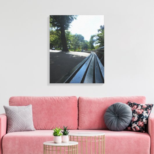 Central Park-4 Canvas Afdruk (Insitu (Woonkamer))