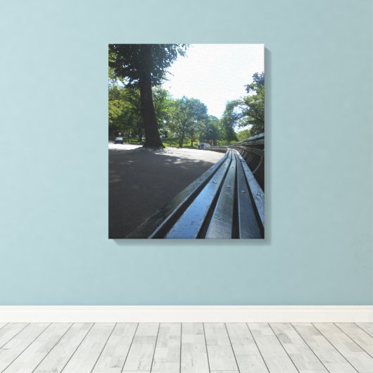 Central Park-4 Canvas Afdruk (Insitu (Houten vloer))