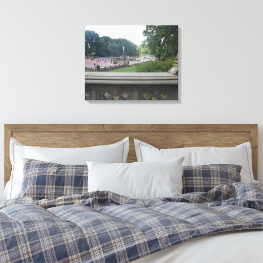 Central Park-6 Canvas Afdruk (Insitu (Slaapkamer))