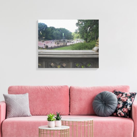Central Park-6 Canvas Afdruk (Insitu (Woonkamer))