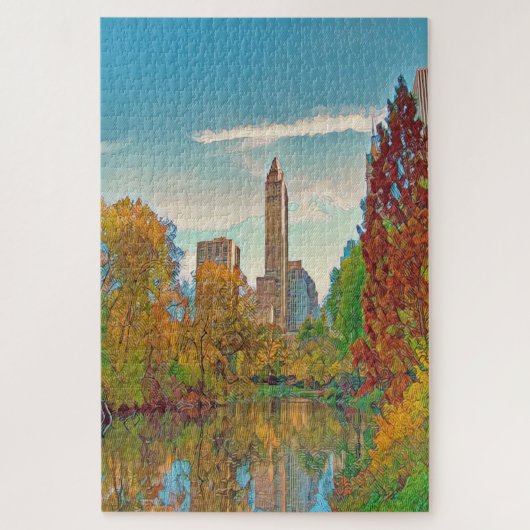 CENTRAL PARK - Amerika - VS - New York City - Legpuzzel (Verticaal)