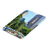 Central Park Amusement Park, Skyscraper-achtergron Magneet (Linkerzijde)