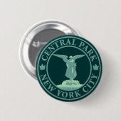 Central Park Angel Ronde Button 5,7 Cm (Voorkant /achterkant)