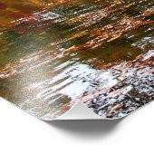 Central Park Autumn Herfst Landscape Foto Afdruk (Hoek)