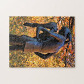 Central Park Autumn: Romeo & Juliet Statue 01 Legpuzzel (Horizontaal)