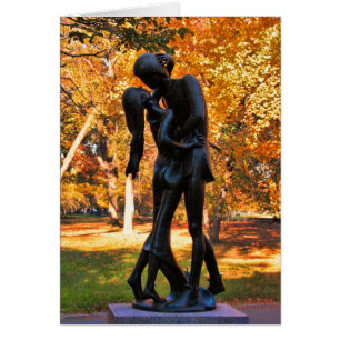 Central Park Autumn: Romeo & Juliet Statue 02
