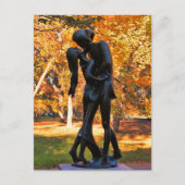 Central Park Autumn: Romeo & Juliet Statue 02 Briefkaart (Voorkant)