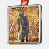 Central Park Autumn: Romeo & Juliet Statue 02 Metalen Ornament (Links)
