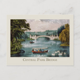 Central Park Bridge Briefkaart