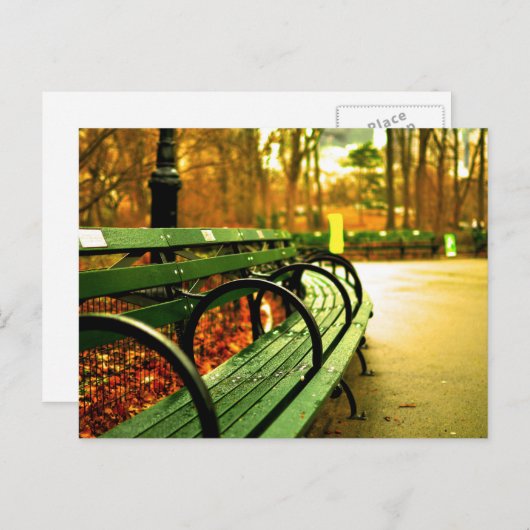 Central Park Briefkaart (Voorkant / Achterkant)