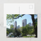 Central Park Briefkaart (Voorkant / Achterkant)