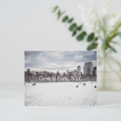 Central Park Briefkaart (Staand voorkant)