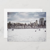 Central Park Briefkaart (Voorkant / Achterkant)