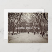 Central Park Briefkaart (Voorkant / Achterkant)