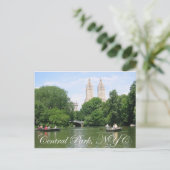 Central Park Briefkaart (Staand voorkant)